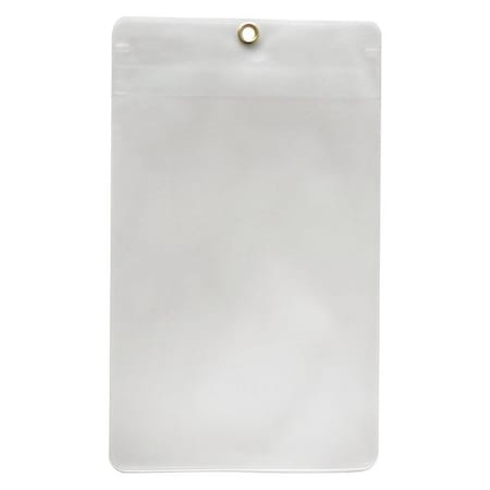 Zoro Select Tag Protector, 10-1/8"H x 6-1/8"W, PK100 45TU92