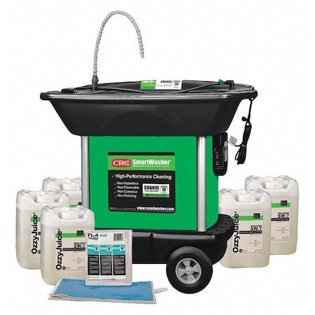 Smartwasher Parts Washer, 25 gal.Drum, 55in.H 14742