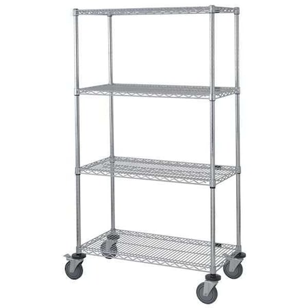 Zoro Select Wire Cart, 60 in. L x 24 in. W x 69 in. H GAWRC63-2460S