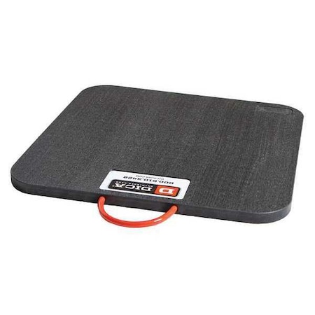 Safety Tech Outrigger Pad Crane Pad, UHMW, HDPE, 24 in L, 1 in Thick PAD24241