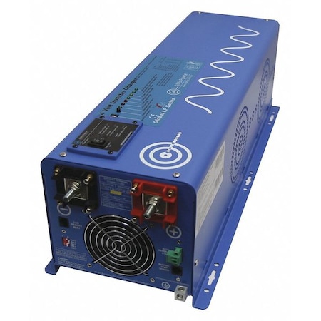 Aims Power Power Inverter, Pure Sine, 12,000 W Peak, 4,000 W Continuous, 0 Outlets PICOGLF40W24V120V