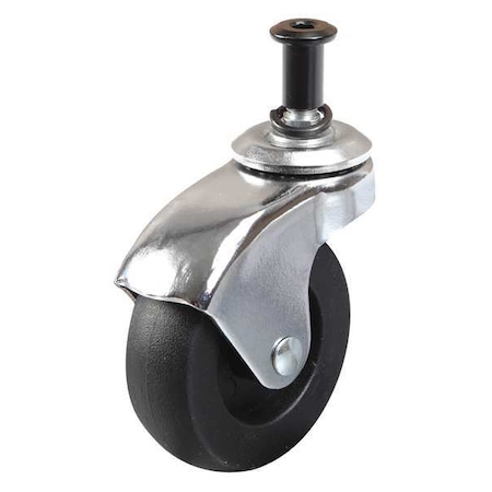 Westward Caster, Black, 3 In 1YEU2-CASTER