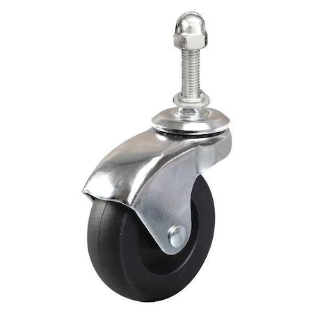 Westward Caster, Black, 2-1/2" 1YER5-CASTER
