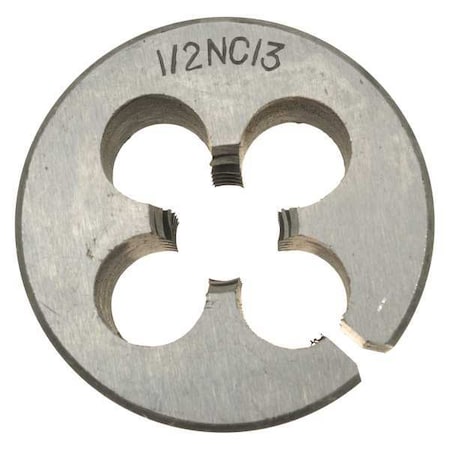 Zoro Select Alloy Steel Die, 1/2-13 UNC CCT1060-6