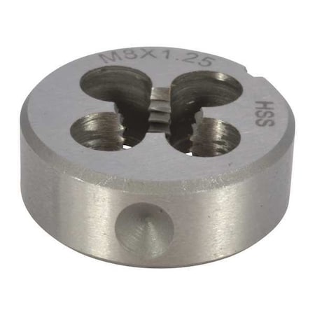 Westward Solid 1 In O.D., M8x1-1/4 314-6535