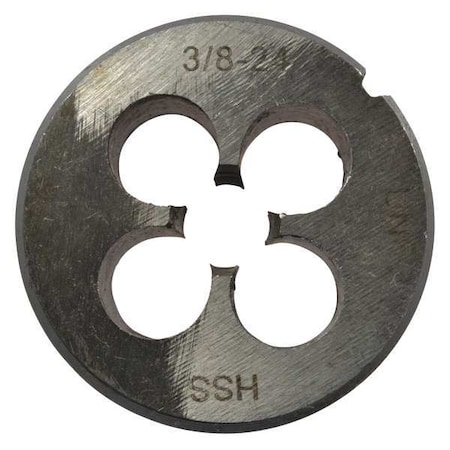 Westward Solid 1-1/2 In O.D., 3/8-24NF 314-6235