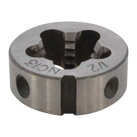 Zoro Select Alloy Steel Die, 1/2-13 UNC CCT1060-4