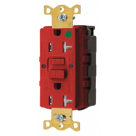 Hubbell Wiring Device-Kellems Ground Fault Products, Commercial Standard GFCI Receptacles, GFRST15U SNAPGFTW83R