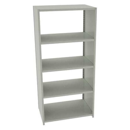 Tennsco Boltless Shelving Unit, 24"D x 36"W x 76"H, 5 Shelves, Steel LS-5-3624-6