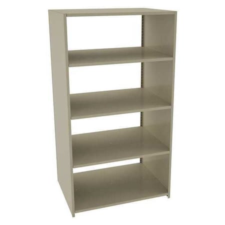 Tennsco Boltless Shelving Unit, 36"D x 48"W x 88"H, 5 Shelves, Steel LS-5-4836-7
