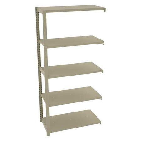 Tennsco Boltless Shelving, 18"D x 36"W x 76"H, 5 Shelves, Steel TO-5-3618-6