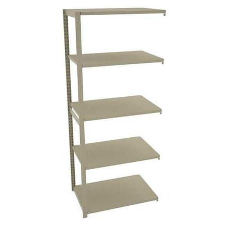 Tennsco Boltless Shelving, 24"D x 36"W x 88"H, 5 Shelves, Steel TO-5-3624-7