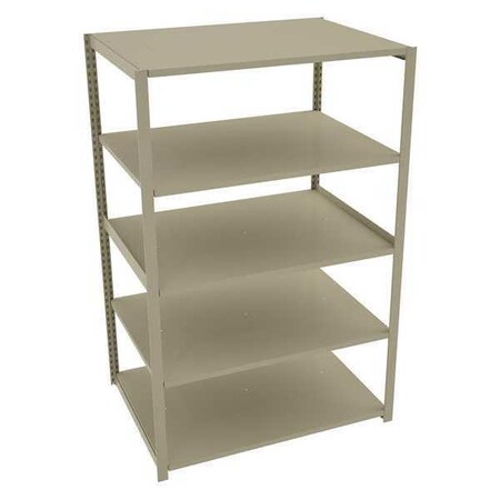 Tennsco Boltless Shelving, 36"D x 48"W, 5 Shelves TO-5-4836-6SD