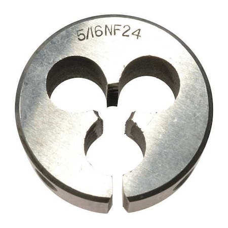 Zoro Select Alloy Steel Die, 5/16-24 UNF CCT1060-92