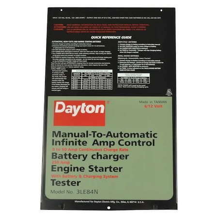 Dayton Front Panel G440-596-050
