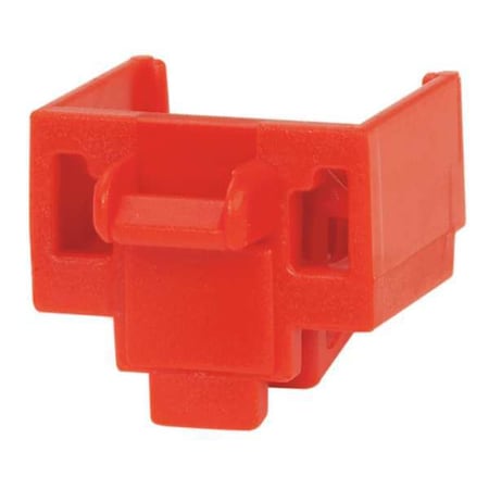 PANDUIT Network Blackout Jack, Copper, Red, Pk10 PSL-DCJB