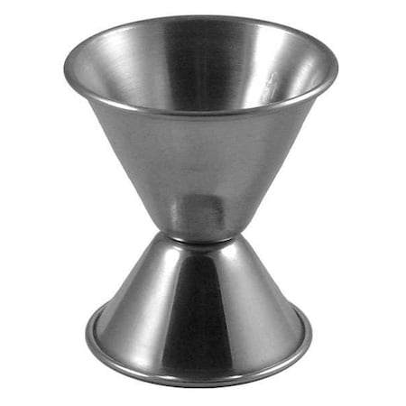 Iti Jigger, .75 and 1.25 oz. Stainless Steel PK12 IBS-II-A125