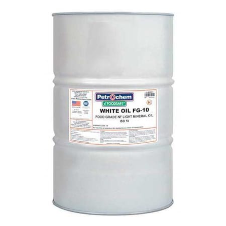 Petrochem 55 gal Drum, Hydraulic Oil, 10 ISO Viscosity, 5W SAE WO FG-10-055