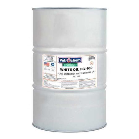 Petrochem 55 gal Drum, Hydraulic Oil, 100 ISO Viscosity, 30 SAE WO FG-100-055
