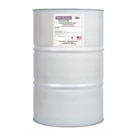 Petrochem Compressr Oil, 55gal, Drum, Polyalphaolefin BLOWER OIL FG-220-055