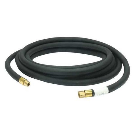 Honeywell North Breathing Air Hose, 25 Ft., 1/2" I.D., Black. For Use With Cf1000 And Cf2000 Series Airline Assemblies 998025 998025