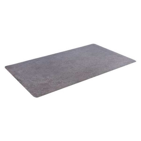 Crown Matting Technologies Dark Gray Static Dissipative Mat, 5/8 in Thick WX1223DG