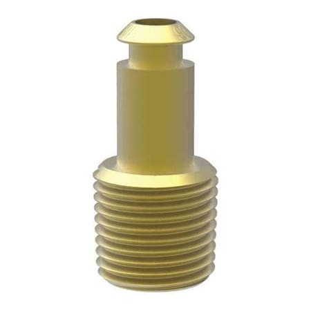 Piab Suction Cup Fitting, 25/64 in. L, PK5 Fitting D=6, 1/8 NPT - M5