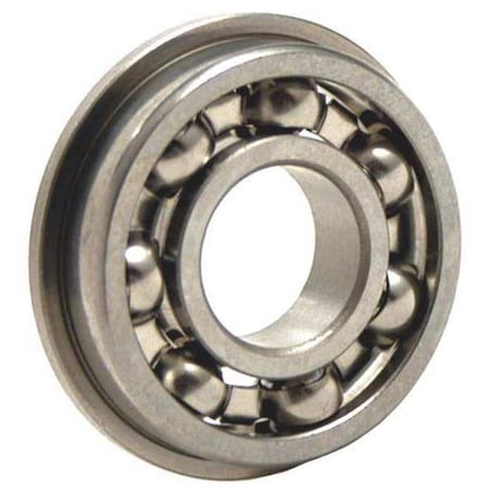 Ezo Ball Bearing, 0.1562in Dia, 33 lb, Flanged SFR155A3MC3AF2