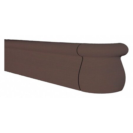 Inpro Handrail, 1000 Series, Black, 1-5/8in Dia 1000