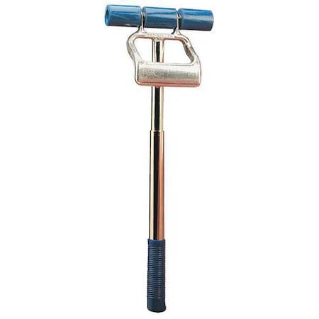 Inpro Extension Roller, Silver/Blue, 18 in. H 333 | Zoro