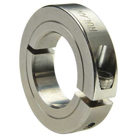 RULAND Shaft Collar, SS, 1 pc, 5/8in Bore Dia. ENCL45-10-SS