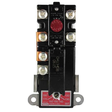 Rheem Water Heater Electric Thermostat, 120 to 180F Range SP8333