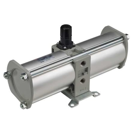 Smc Booster Regulator, 1/2 In. NPT VBA40A-N04GN-Z