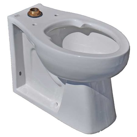 American Standard Toilet Bowl, 1.28 to 1.6 gpf, Flush Valve, Floor with Back Outlet Mount, Elongated, White 3313001.020