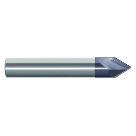 Zoro Select Chamfer End Mill, 3/8 in. Dia, Carbide, 209 209-062375B
