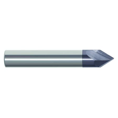 ZORO SELECT Chamfer End Mill, 1/2 in. Dia, Carbide, 209 209-062500B