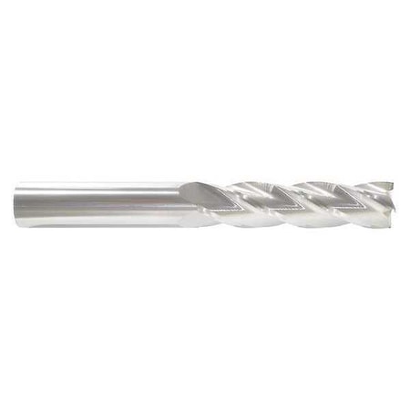 ZORO SELECT End Mill, 3/4 in.4 Flutes, Bright 218-001157