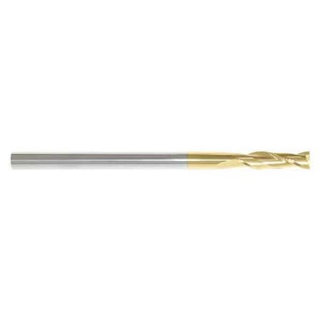 Zoro Select End Mill, 5/16 in.2 Flutes, TiN 216-001035