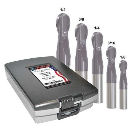 Zoro Select End Mill, 2 Flutes, TiCN 221-888882