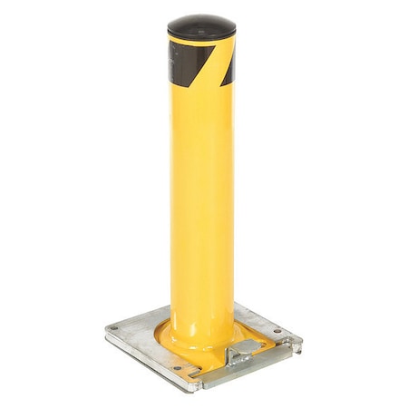Zoro Select Bollard, 10-1/4 in. L, 24 in. H, 36 lb. BOL-RF-24-4.5