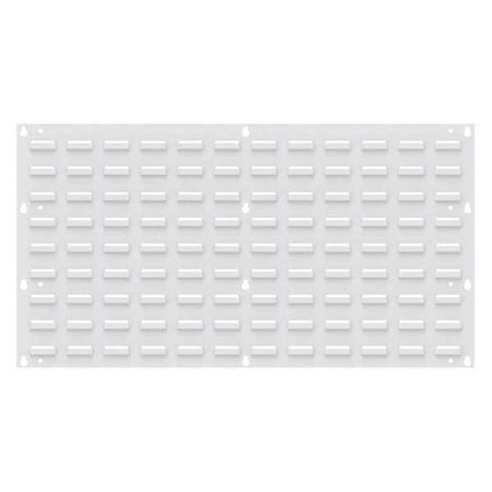 Akro-Mils Steel Louvered Panel, 5/16 in D x 20 in H x 36 in W, White 30636TEXWHT