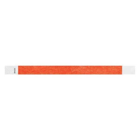 Identiplus ID Wristband, Adhesive, Red, PK500 T3-06