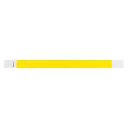 Identiplus ID Wristband, Adhesive, Yellow, PK500 T3-34