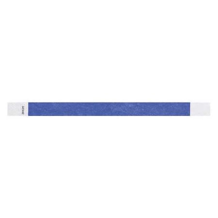 Identiplus ID Wristband, Adhesive, Blue, PK500 T3-45