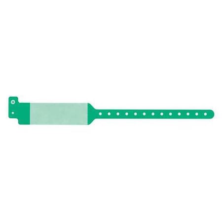 Identiplus ID Wristband, Cover Seal, Green, PK500 CLS-PS-35