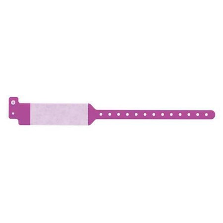 Identiplus ID Wristband, Cover Seal, Purple, PK500 CLS-PS-36