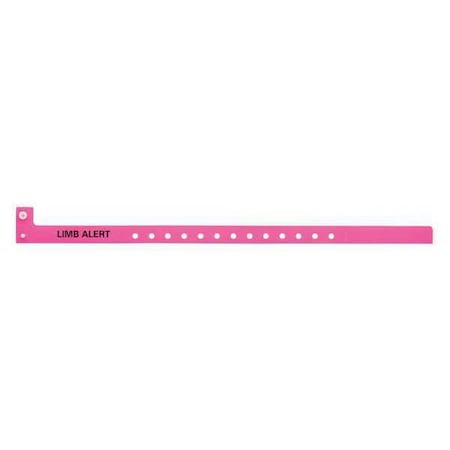 Identiplus ID Wristband, 12-7/8in L, Limb Alert, PK500 ALR-PP-07