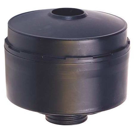 Msa Safety Gas Mask Canister, Black, Threaded, Mfr. Model No. 10051286, 10051287, 10051288 818264