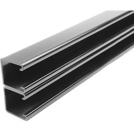 Zoro Select Side to Side Strut, Solid, Steel, Painted, None Hole Size, Black FS-202 FBK 120.00