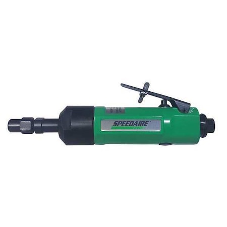 Speedaire Straight Die Grinder, 1/4 in NPT Female Air Inlet, 1/4 in Collet, Heavy Duty, 3,500 RPM, 0.5 hp 45YY19